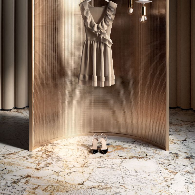 Casa flisen i farven Blanc du Blanc