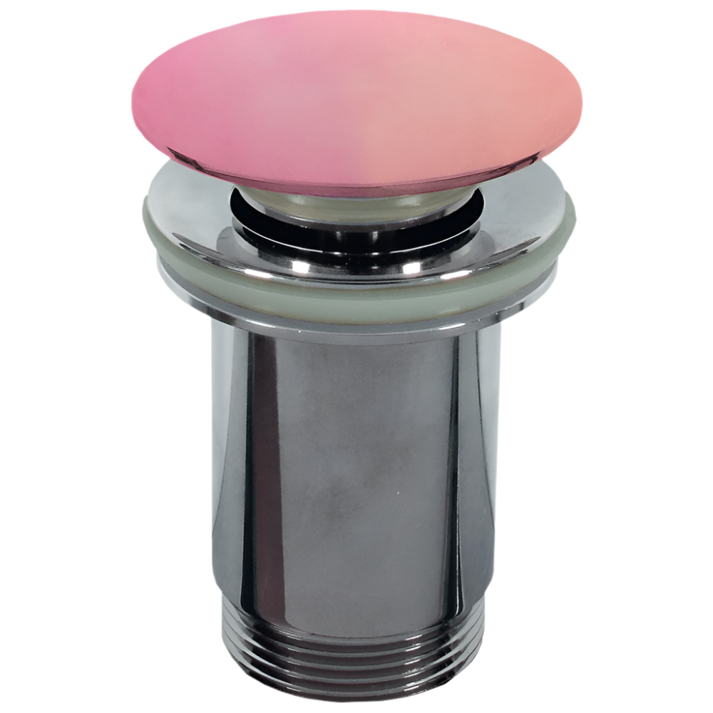 Lavabo bundventil i farven Berlin Flamingo