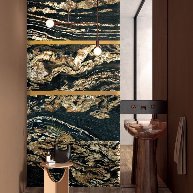 Casa flisen i farven Black Taurus