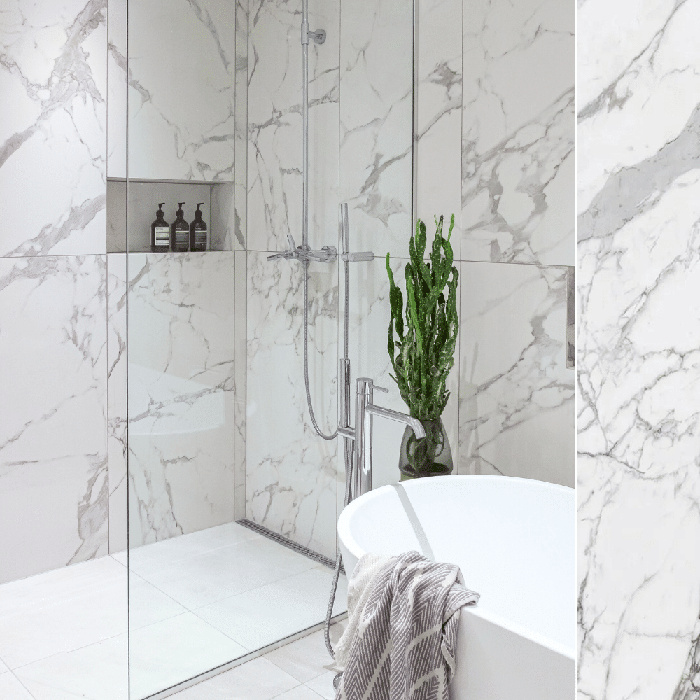 Calacatta Sokkelkant