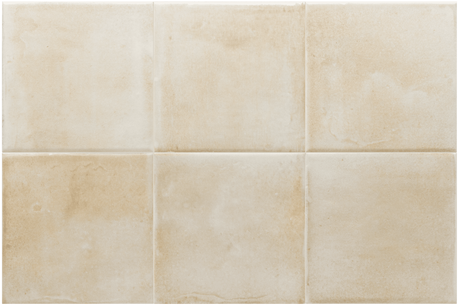 firkantet beige vægflise med mat overflade til badeværelse eller køkkenet