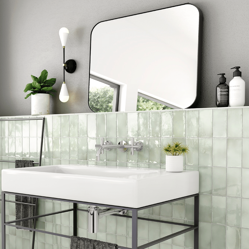 Core flisen i farven Mint