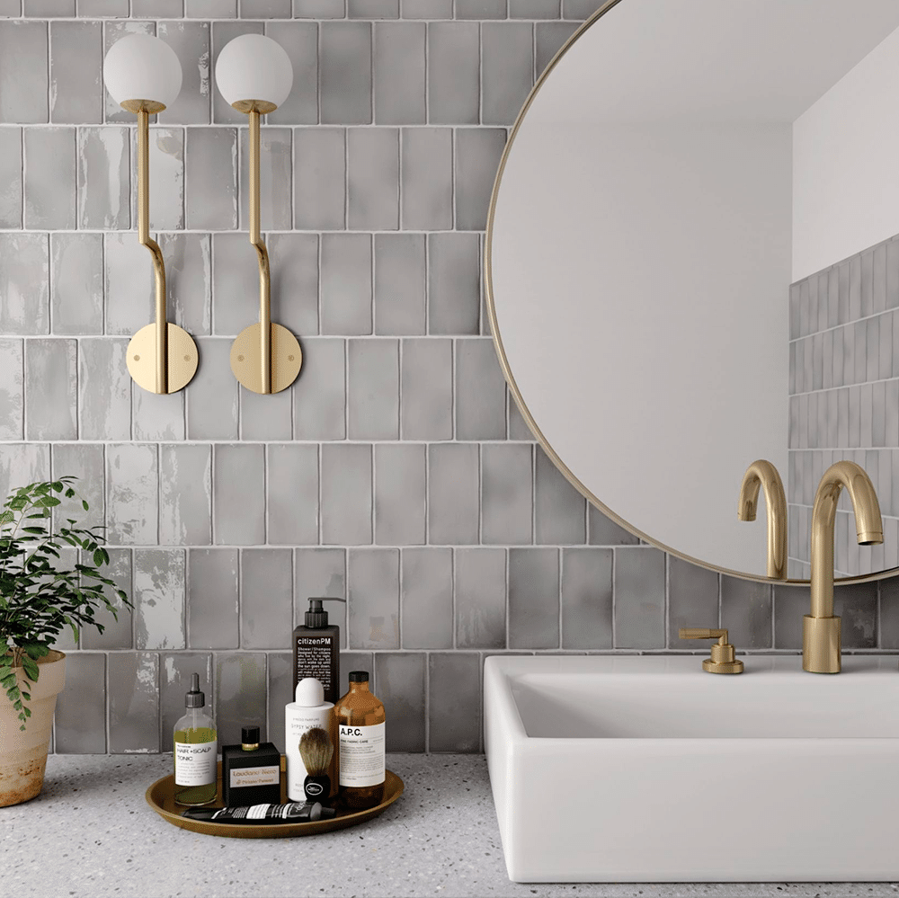 Core flisen i farven Grey