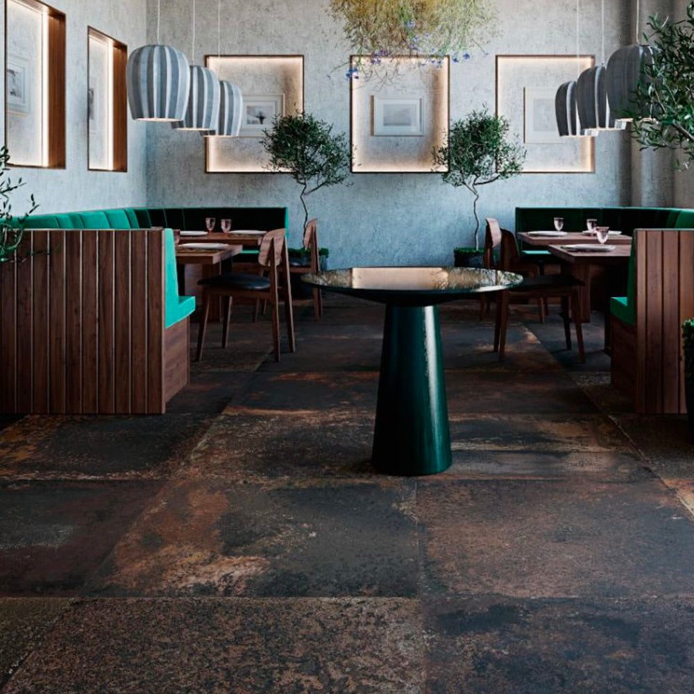 Corten Brown Sokkelkant
