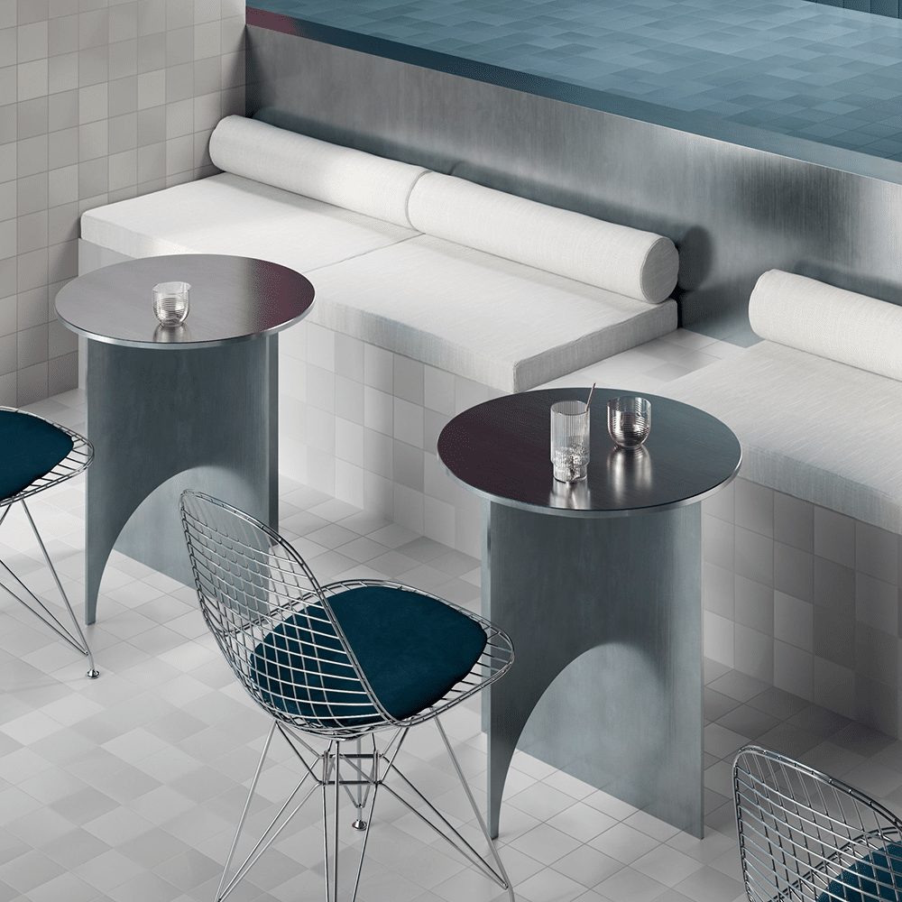 Piggo flisen i farven Grigio