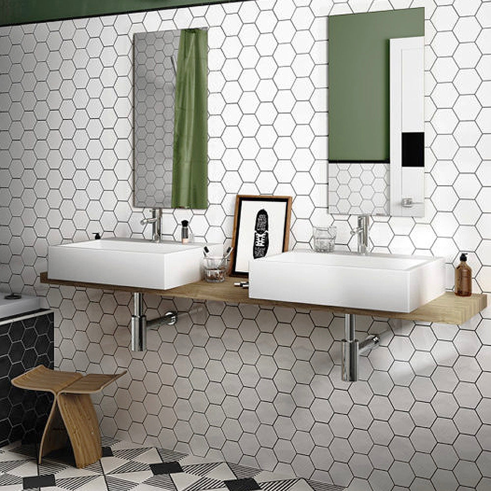 Hexagon vægfliser