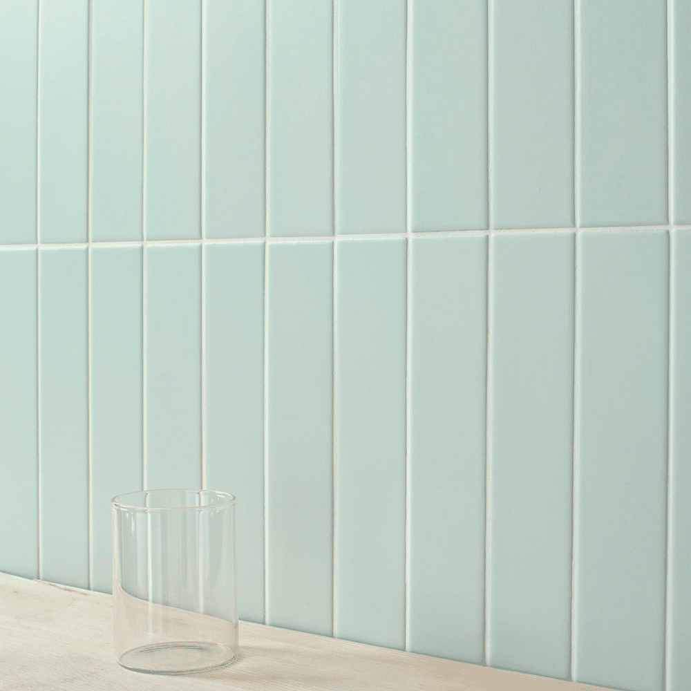 Hologram flisen i farven Bubblegum med matte overflade