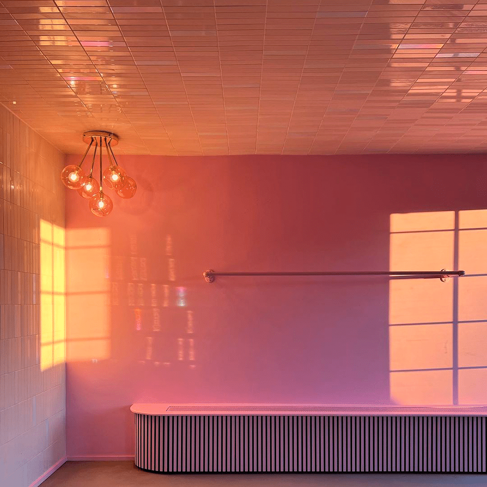 Hologram flisen i farven Unicorn med Hologram overflade