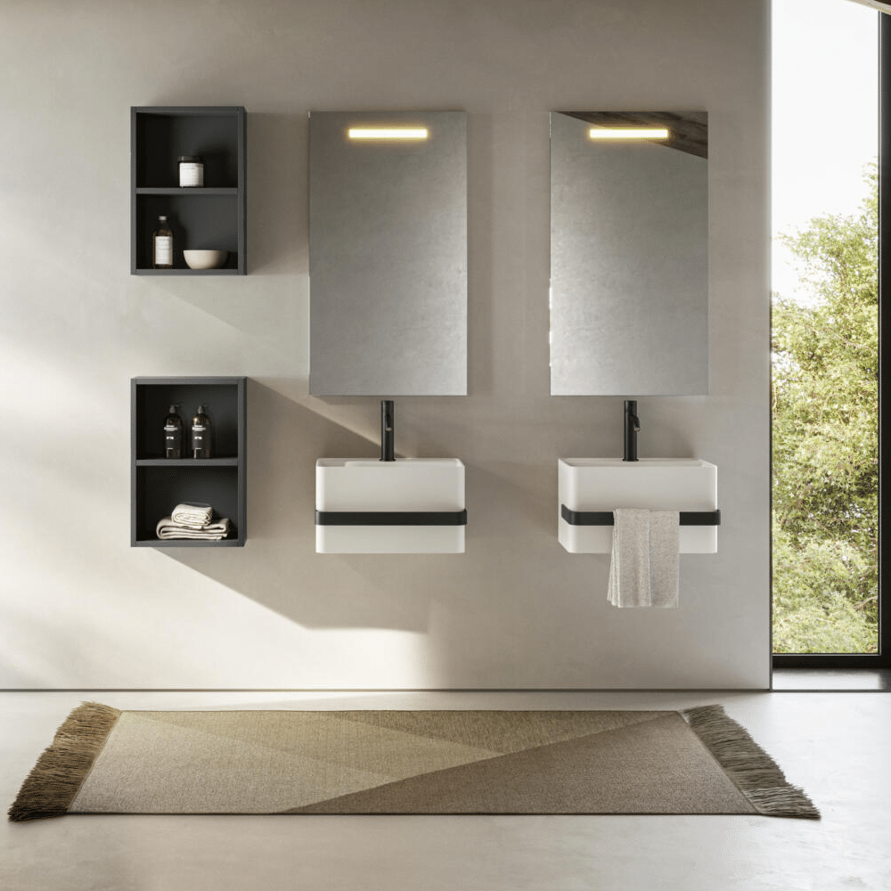 LAY badmøbel med håndklædestang