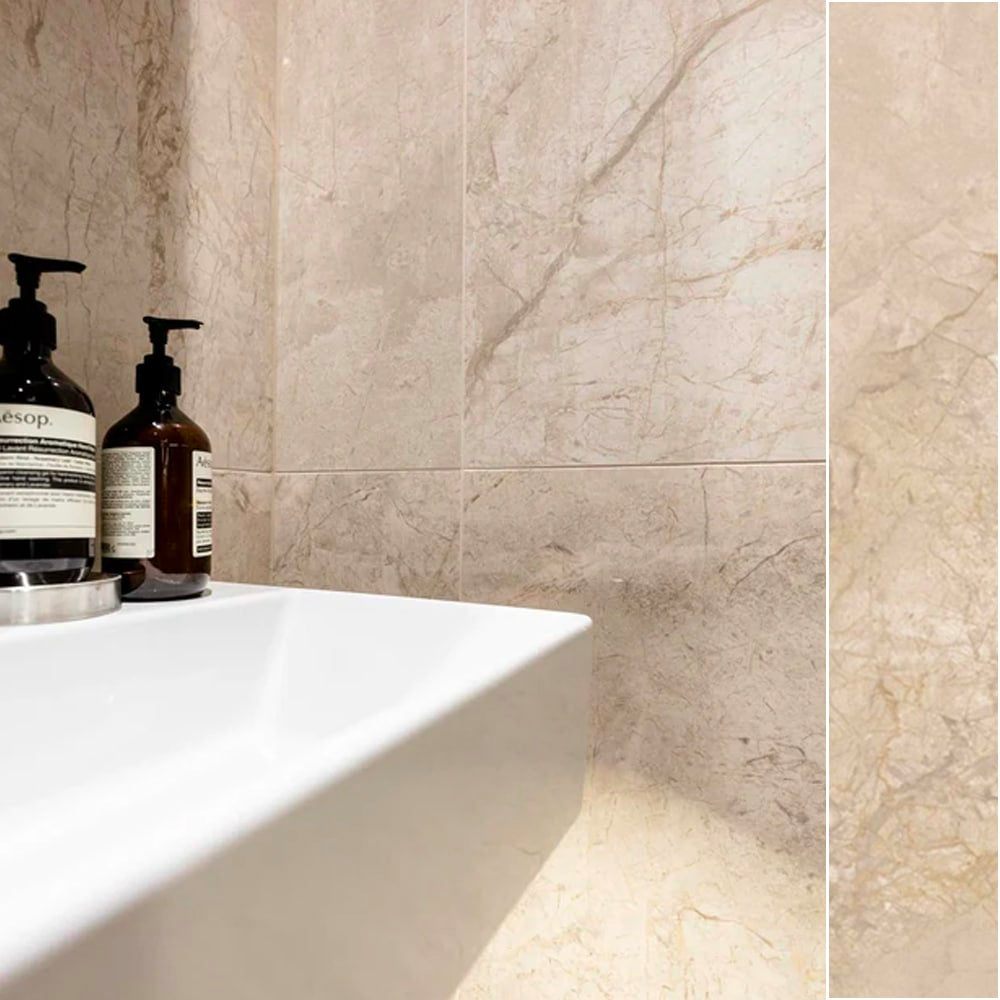 LUX flisen i farven Beige