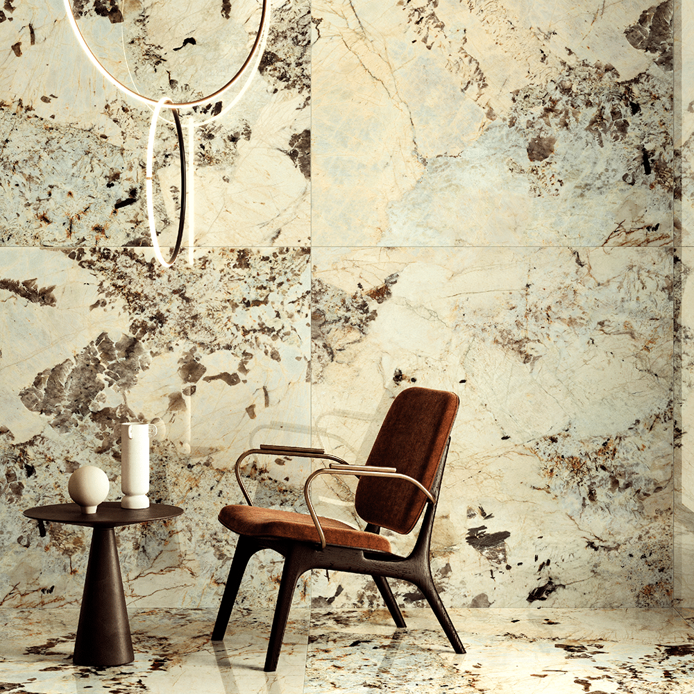 Marmi flisen i farven Bianco