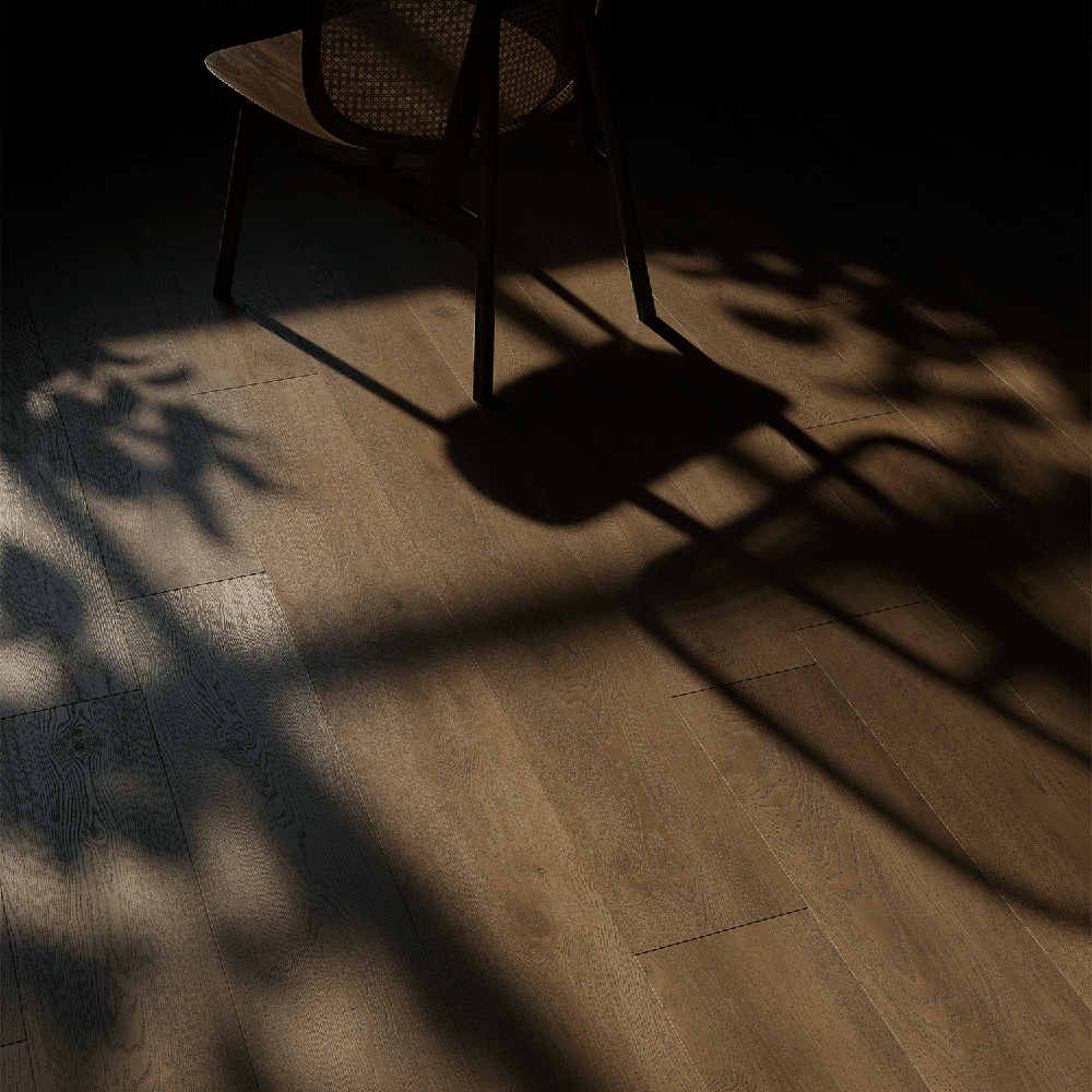 Luno flisen i farven Cocoa