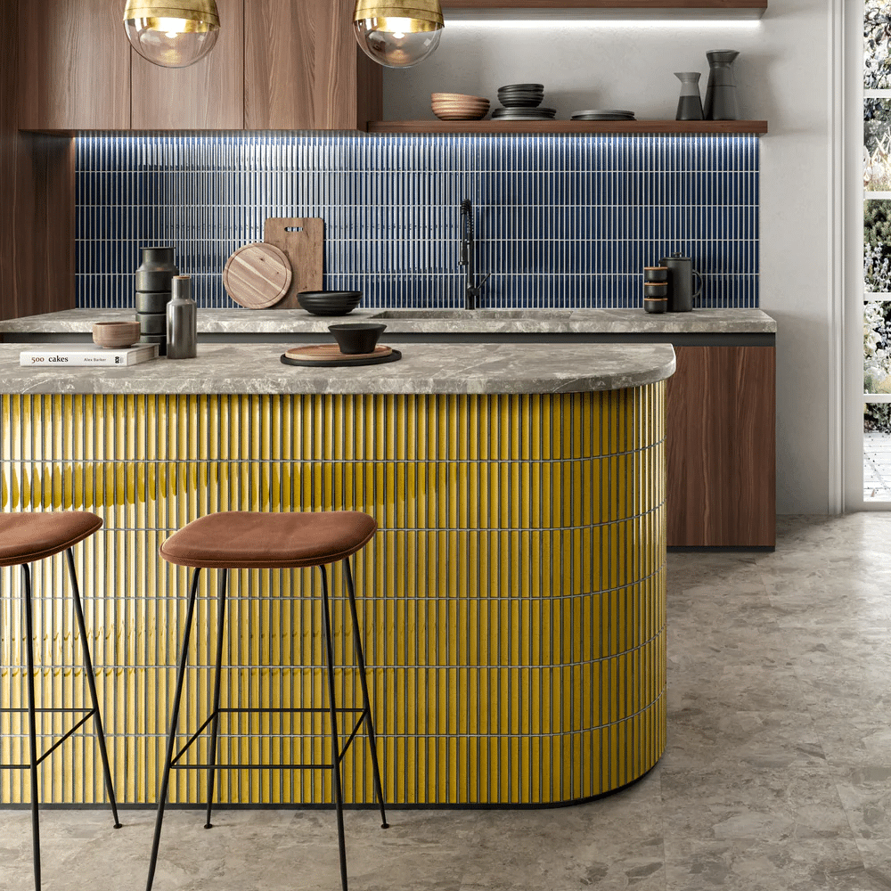 Kitkat C i farven Vintage Mustard