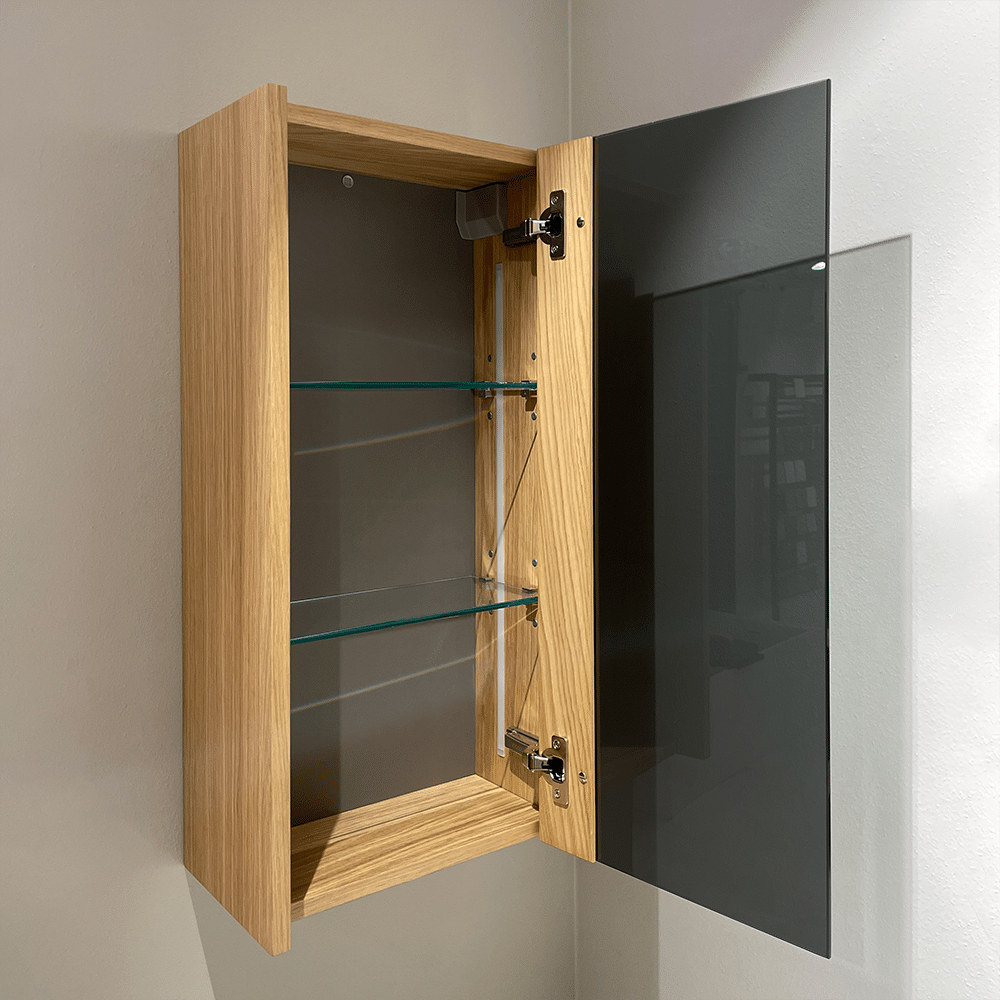 NORDIC overskab, med eller uden glaslåge - 70 x 35 cm