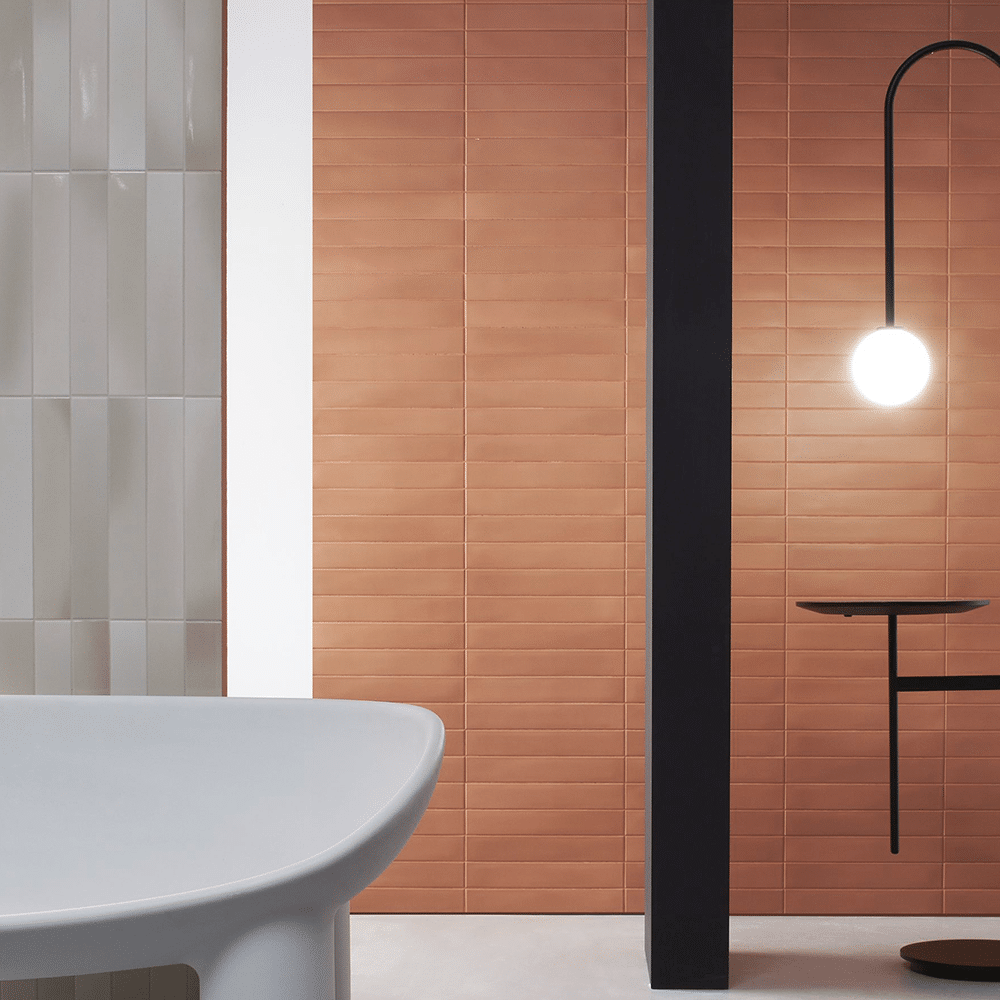 Piggo flisen i farven Fango og Terra