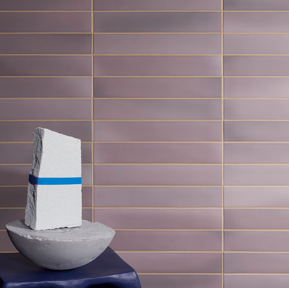 Piggo flisen i farven Malva