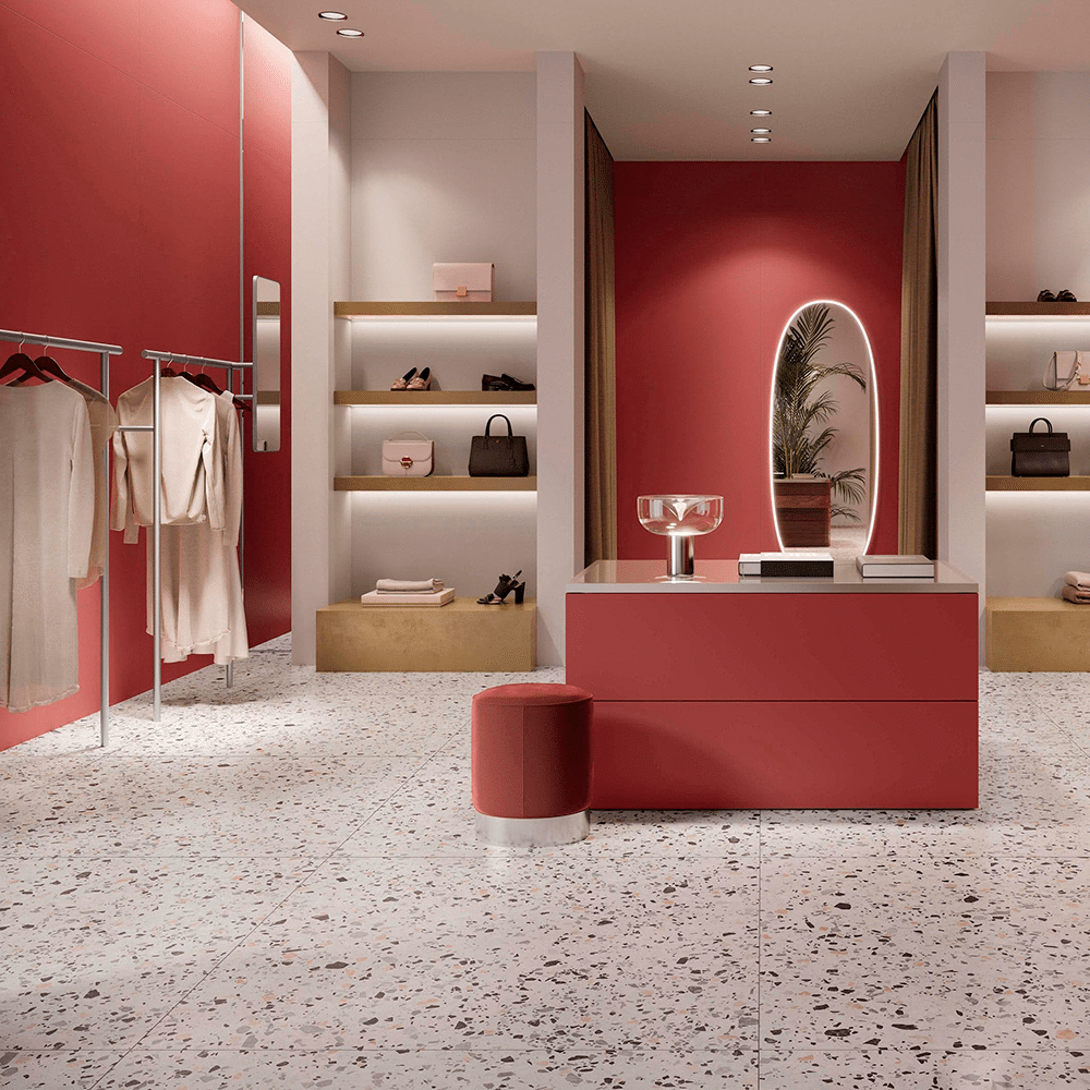 Razzo flisen i farven Sani