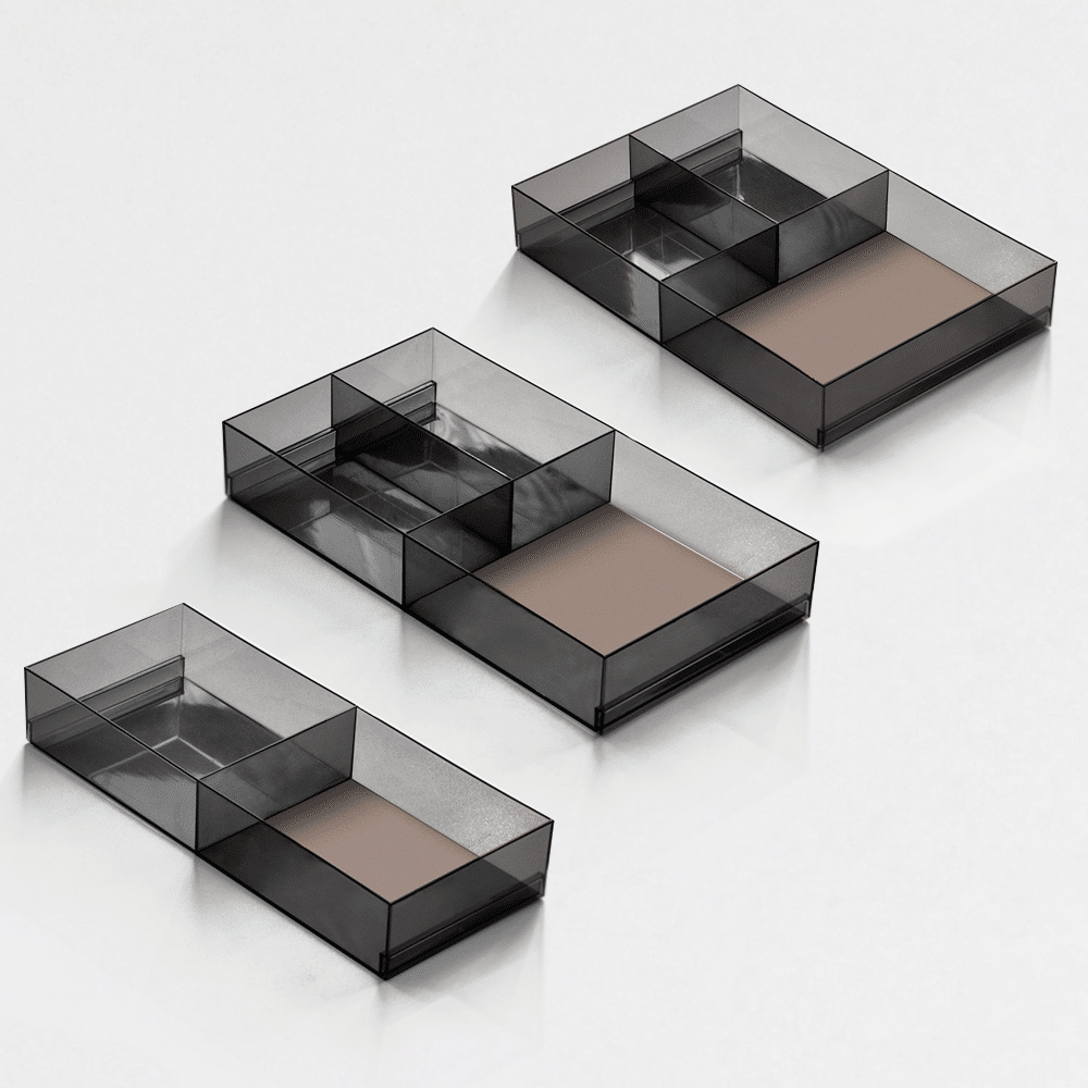 Akryl skuffeindsatser