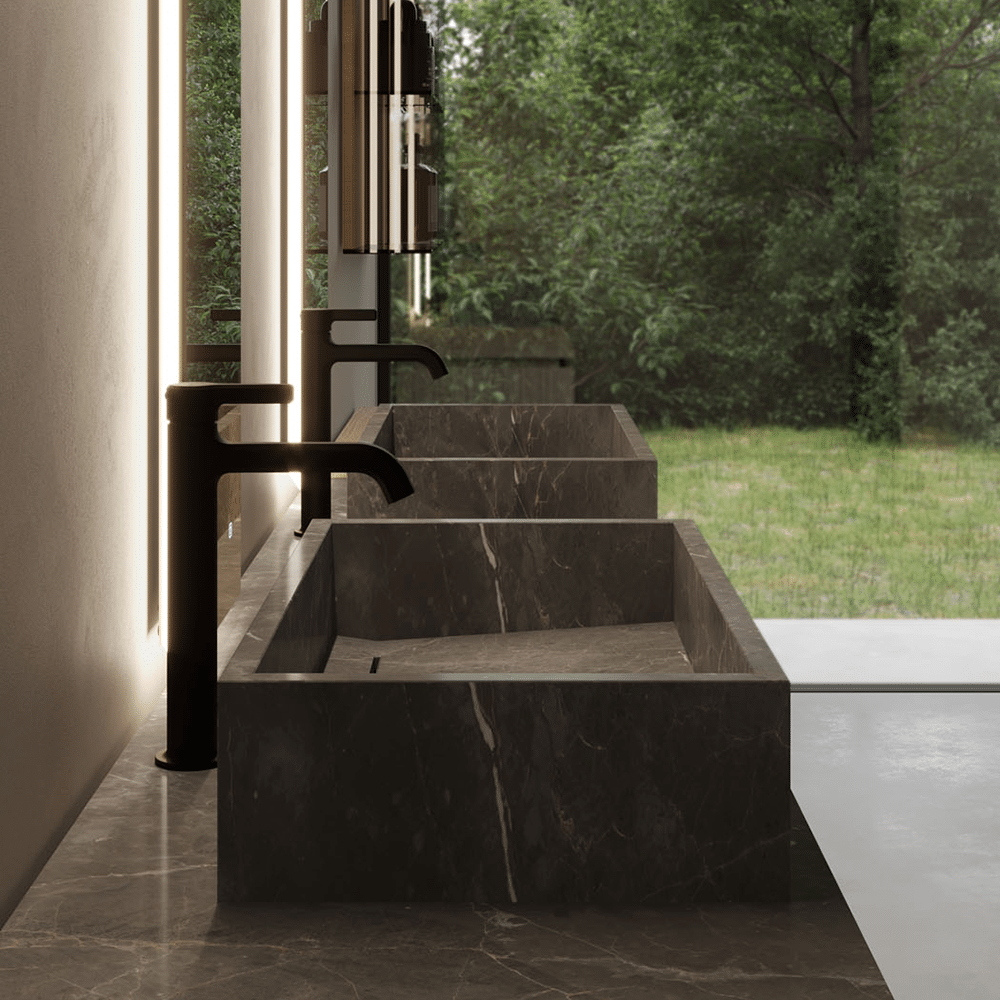 Slide marmorvask - L: 60 cm