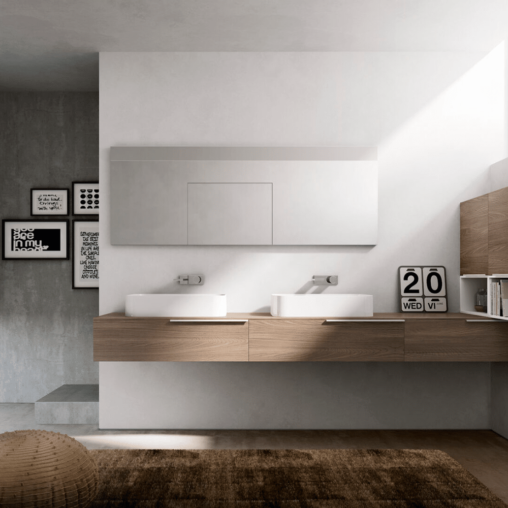 Slim porcelænsvask – Flere størrelser