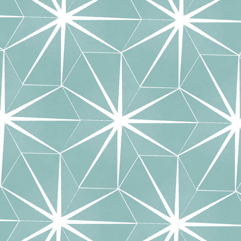 Star flisen i farven Blå