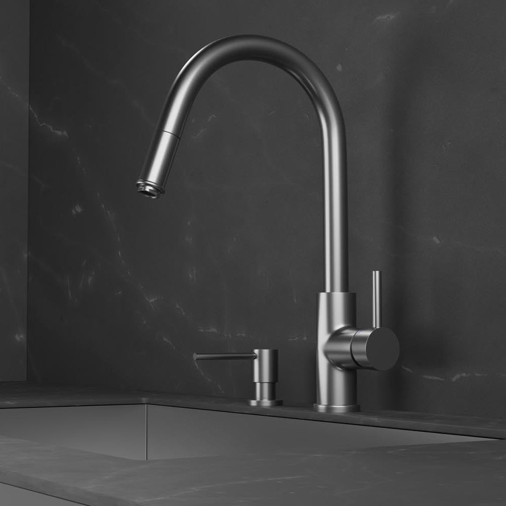 Scandtap Steel Access køkkenarmatur