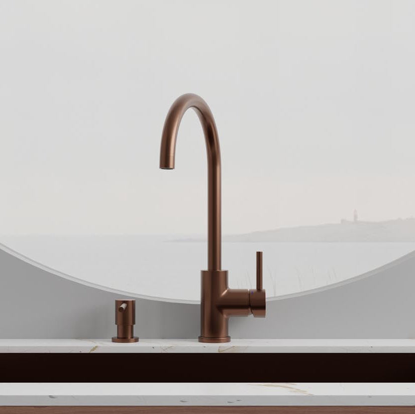 Scandtap Steel Curve køkkenarmatur