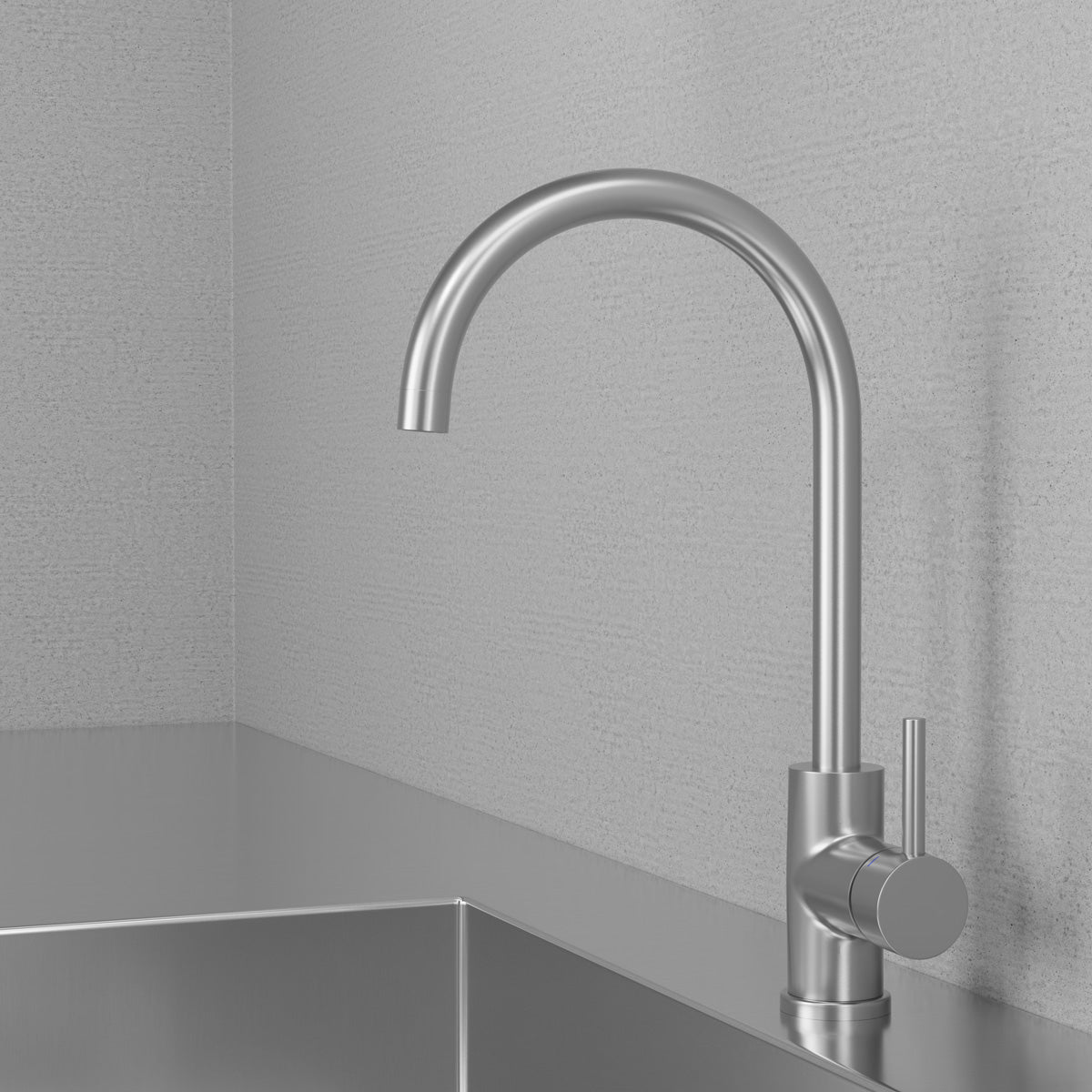 Scandtap Steel Curve køkkenarmatur