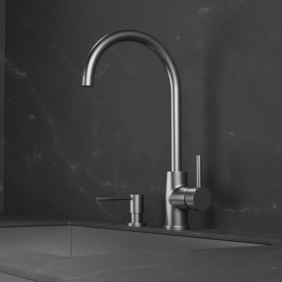 Scandtap Steel Curve køkkenarmatur