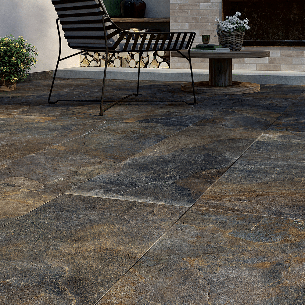 Stone 053 keramisk haveflise med naturstenslook