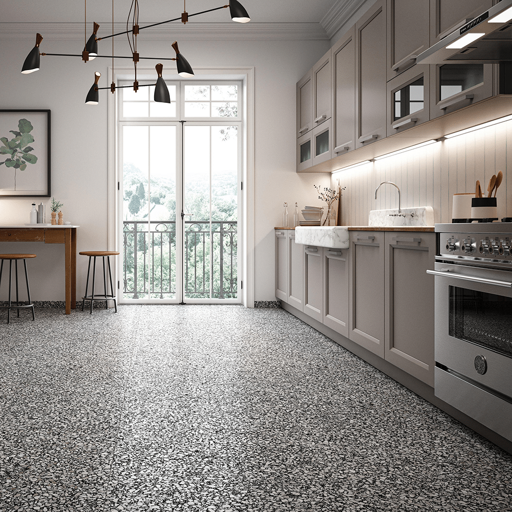 Tradizione flisen i farven Black