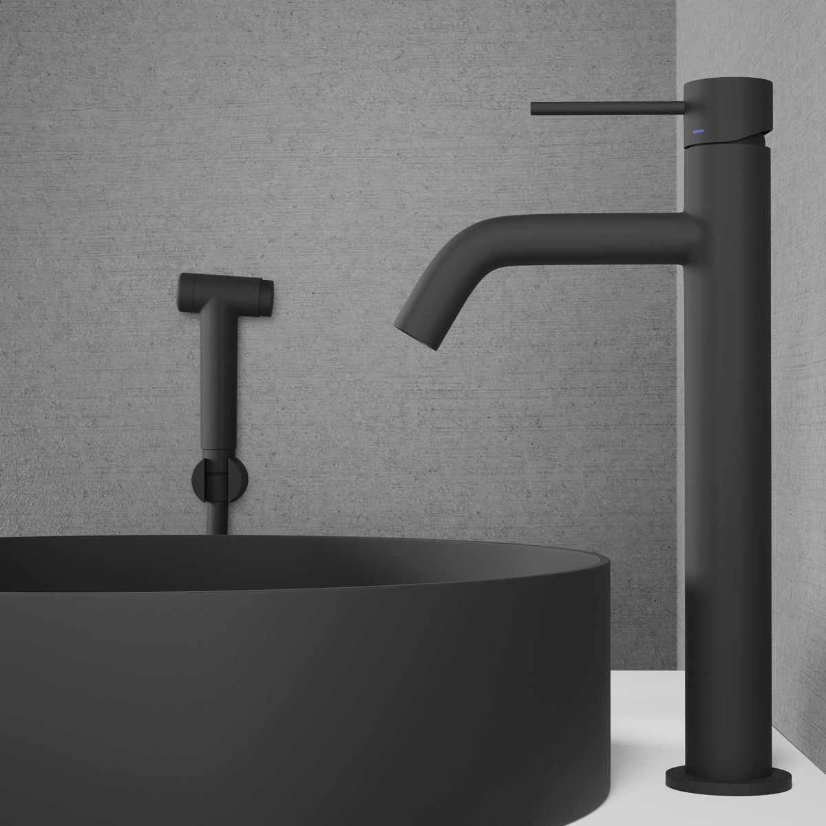 Scandtap Steel Voyage B High håndvaskarmatur