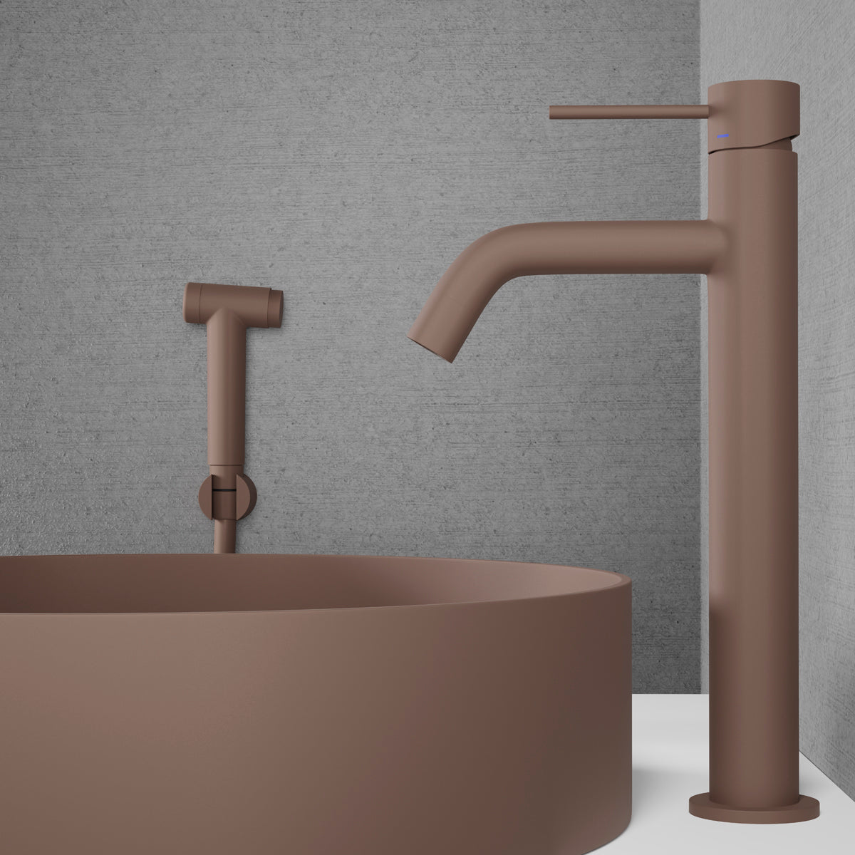 Scandtap Steel Voyage B High håndvaskarmatur