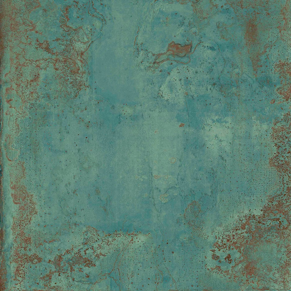 Zink flisen i farven Verde