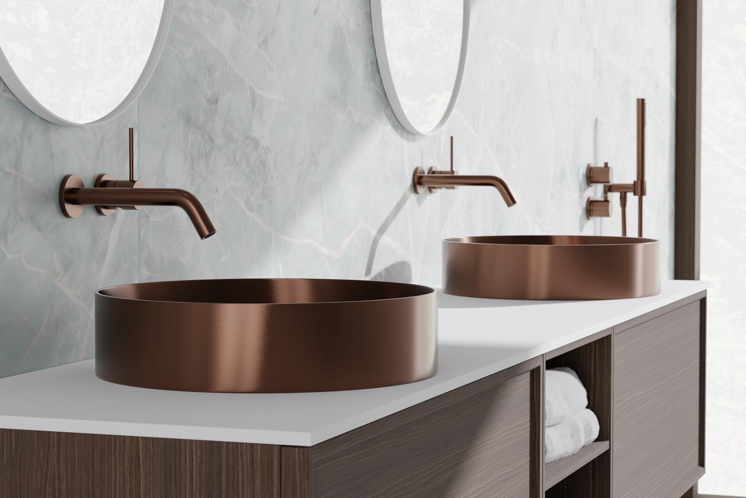 Scandtap Steel Rare R fritstående håndvask