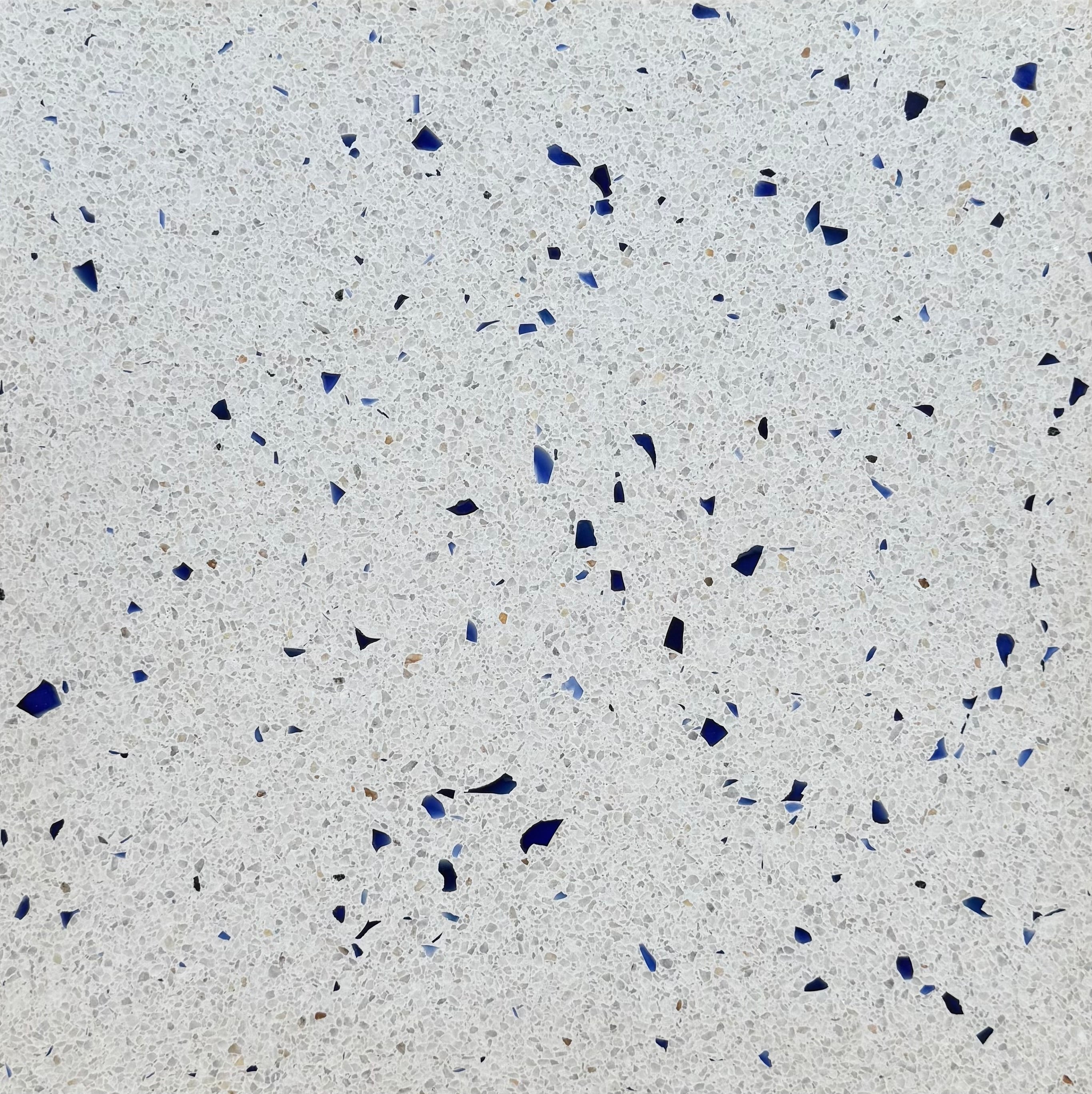 Terrazzo 1511 lyst, blå mix Sokkelkant