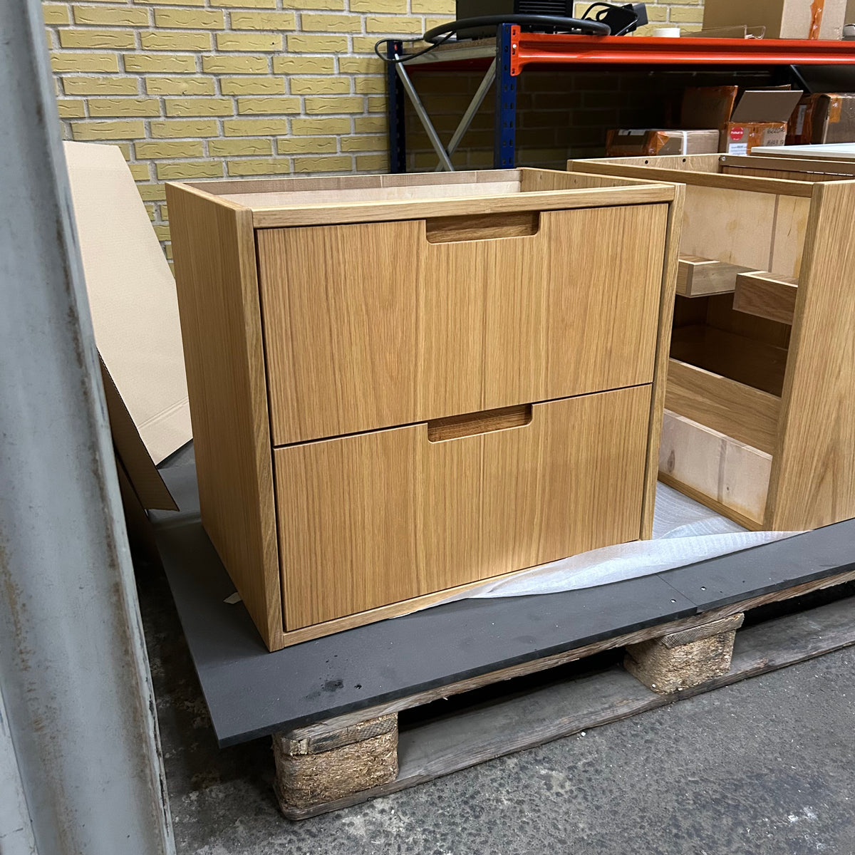 OUTLET ALMA 3931 Snedker badmøbel - Eg Naturolieret - 60 x 40 cm