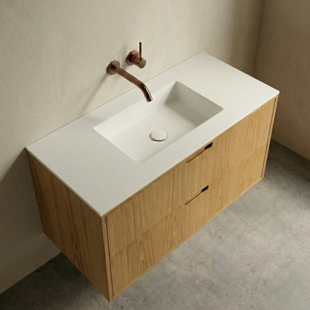 ALMA 3903 Snedker Badmøbel - Lys - 120 x 50 cm