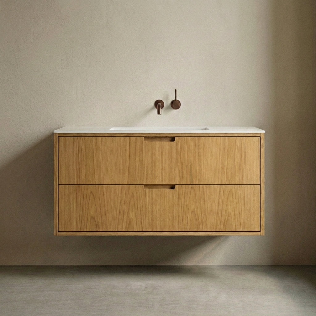 ALMA 3903 Snedker Badmøbel - Lys - 120 x 50 cm