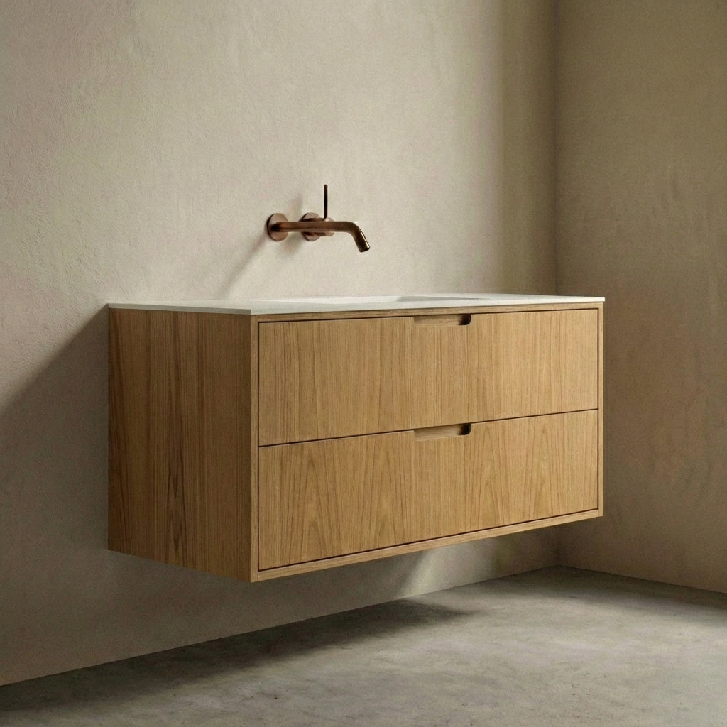 ALMA 3903 Snedker Badmøbel - Lys - 120 x 50 cm