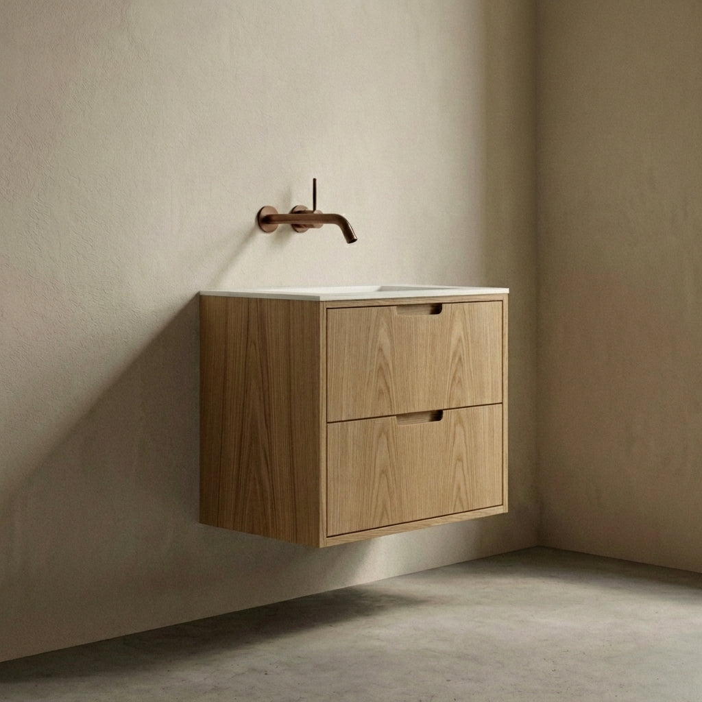 ALMA 3931 Snedker Badmøbel - Lys - 60 x 40 cm