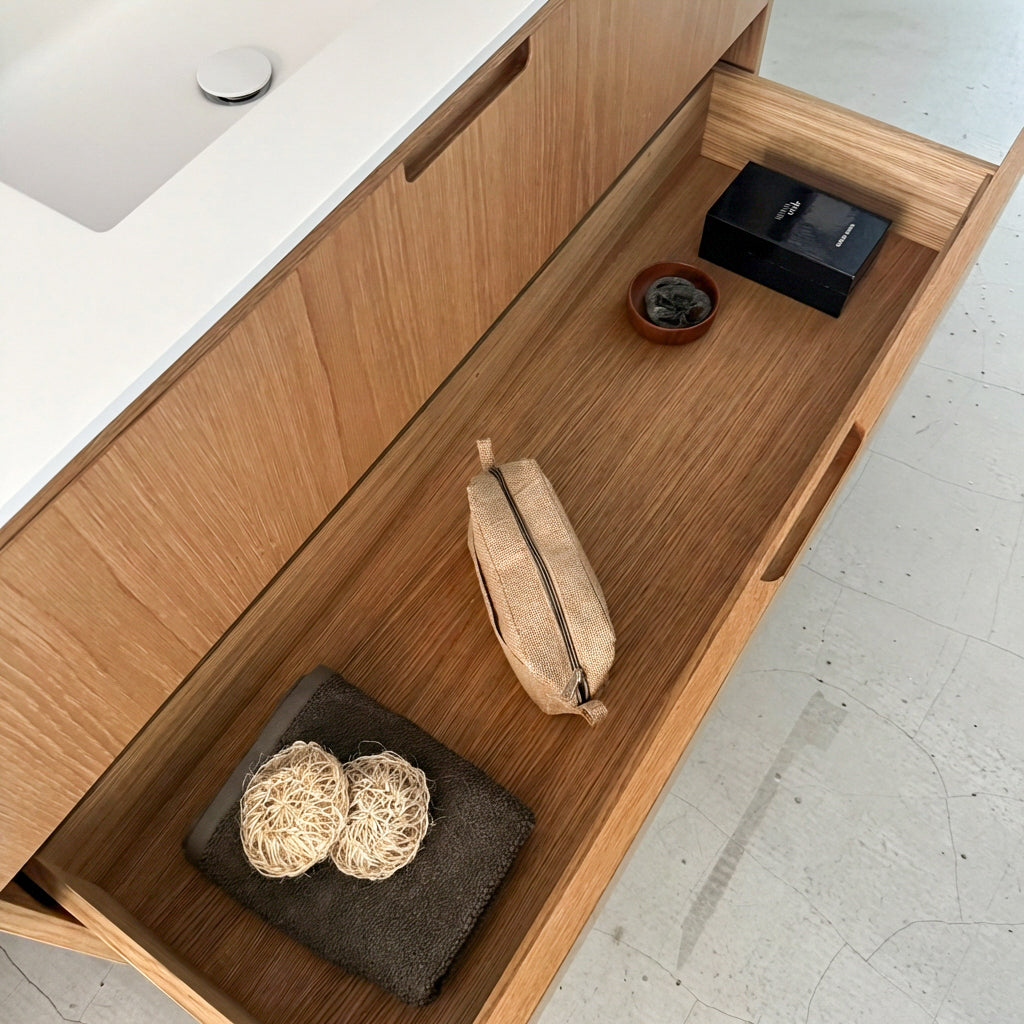 ALMA 3981 Snedker Badmøbel - Lys - 100 x 50 cm