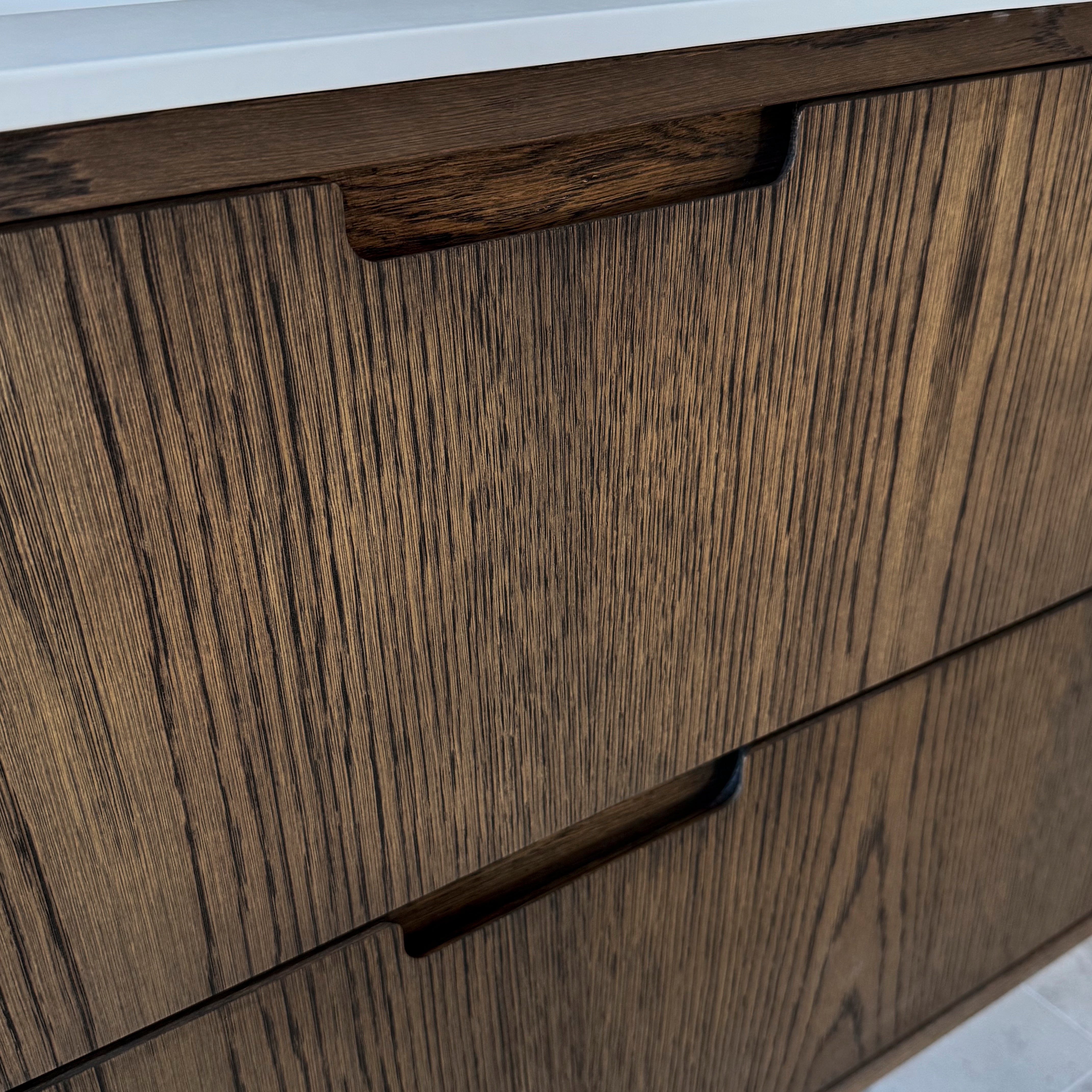 ALMA 3902 Snedker Badmøbel - Mørk - 90 x 50 cm - LIMITED EDITION