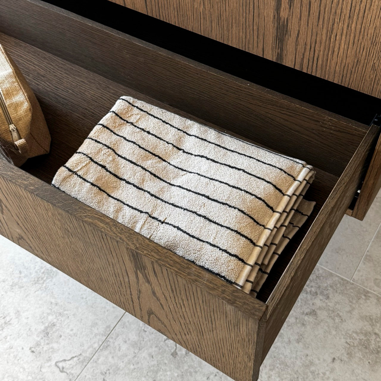 ALMA 3902 Snedker Badmøbel - Mørk - 90 x 50 cm - LIMITED EDITION