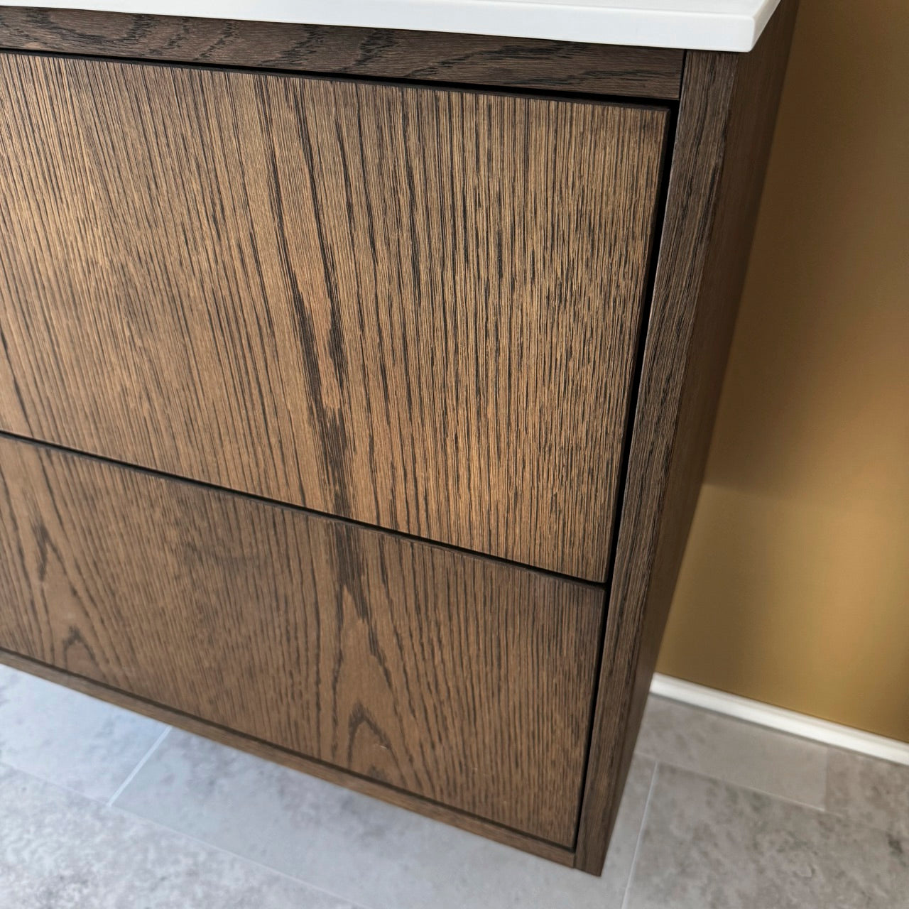 ALMA 3902 Snedker Badmøbel - Mørk - 90 x 50 cm - LIMITED EDITION