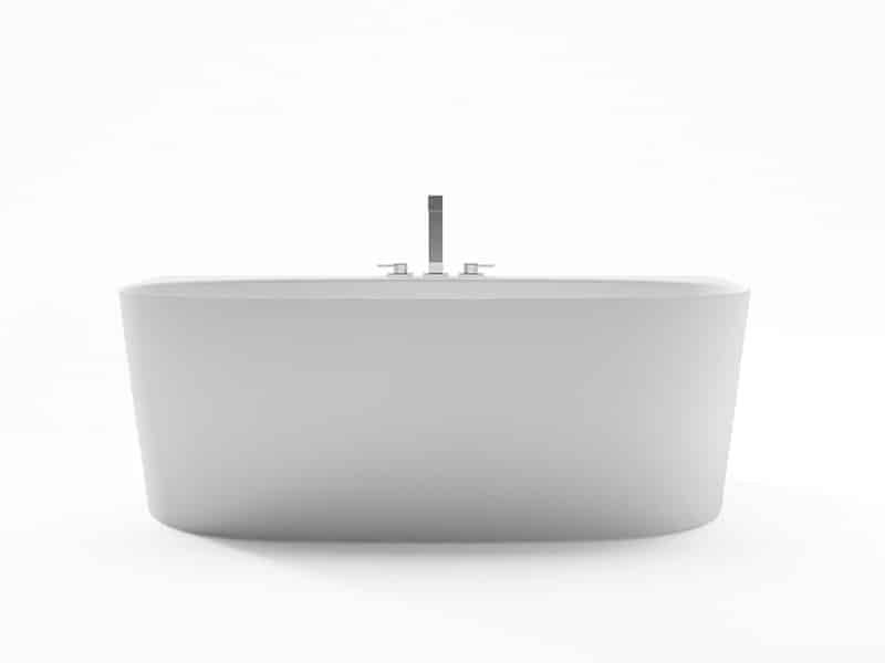 Emilia - On wall badekar - 158×86