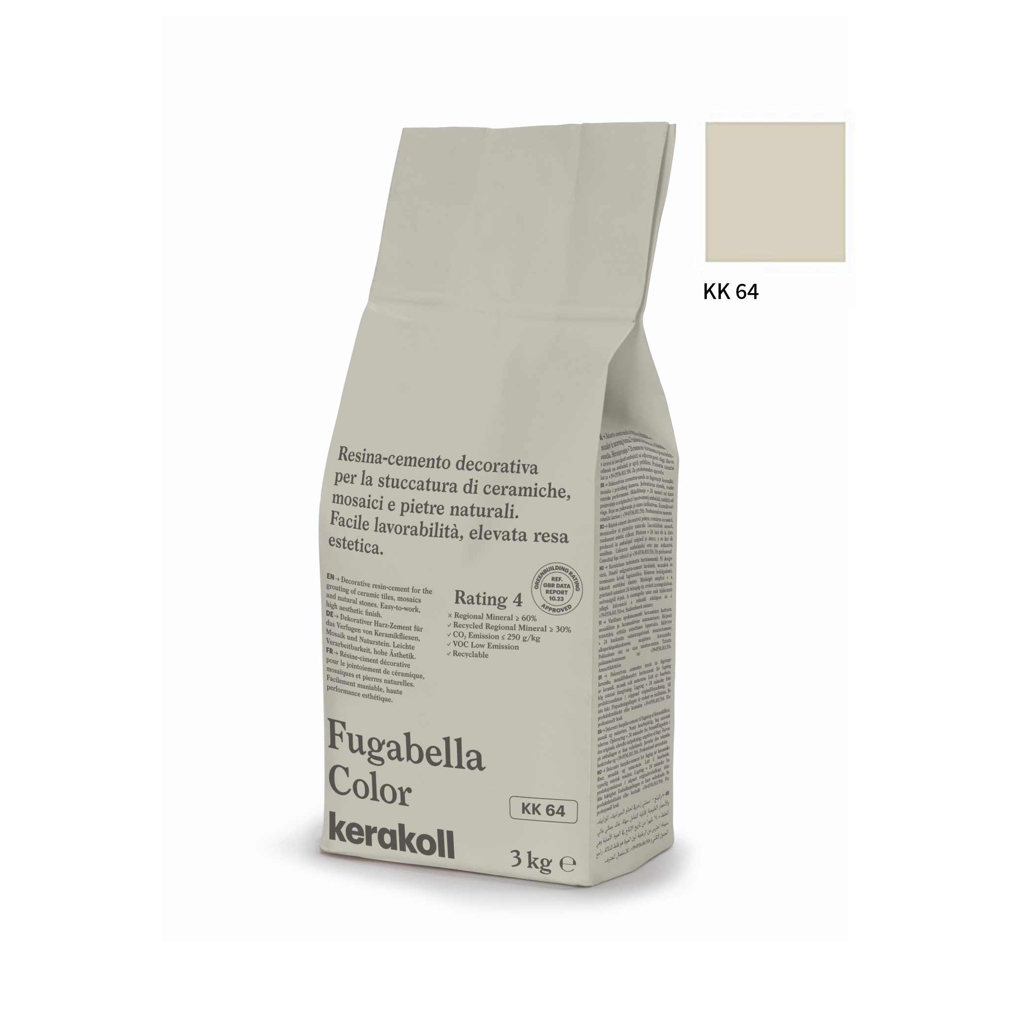 Kerakoll Fugabella Color cementfuge - 50 farver