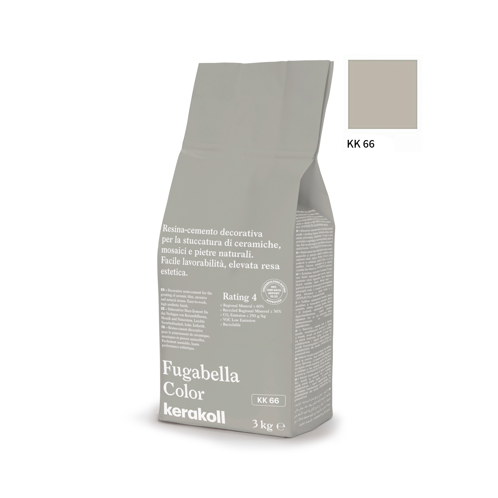 Kerakoll Fugabella Color cementfuge - 50 farver