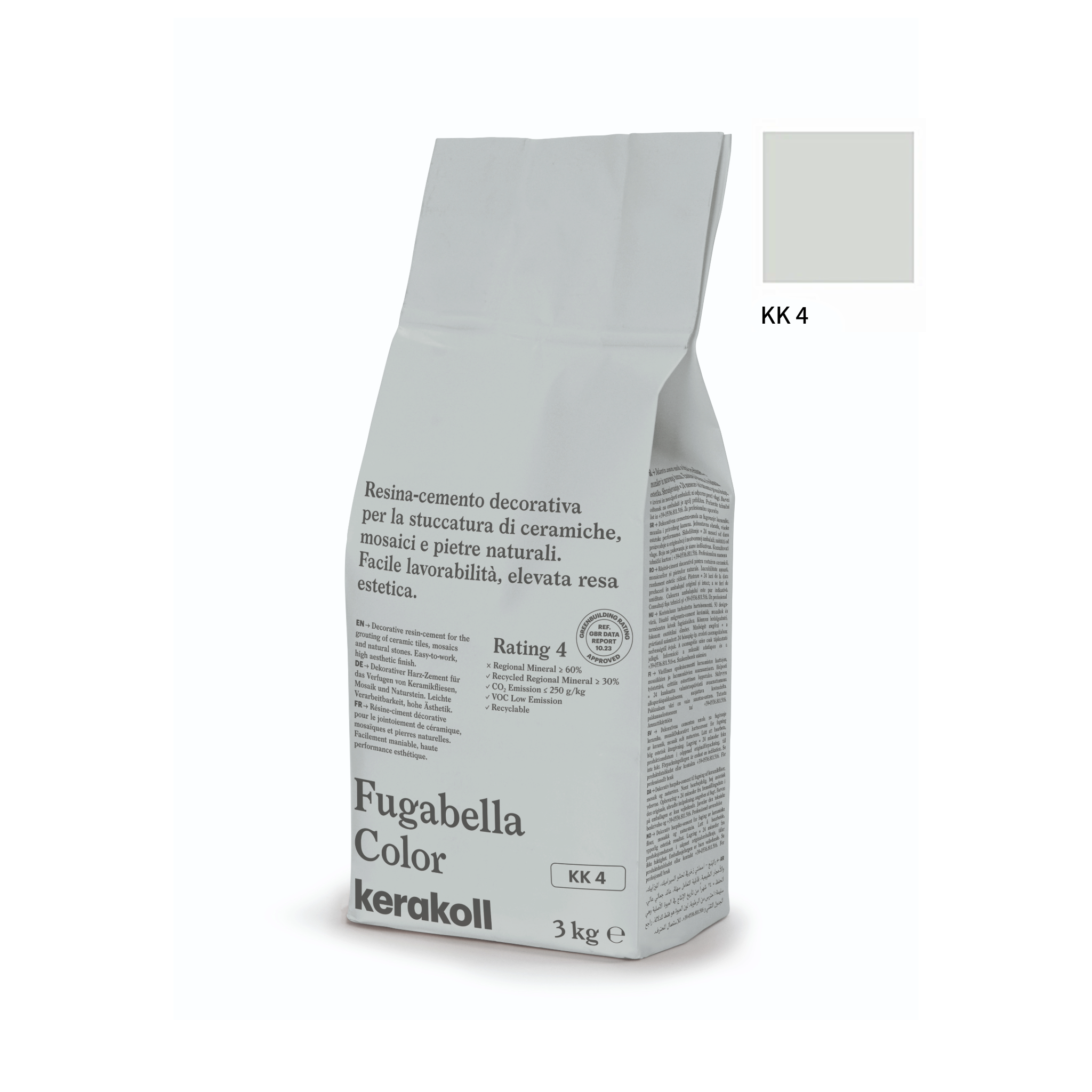 Kerakoll Fugabella Color cementfuge - 50 farver