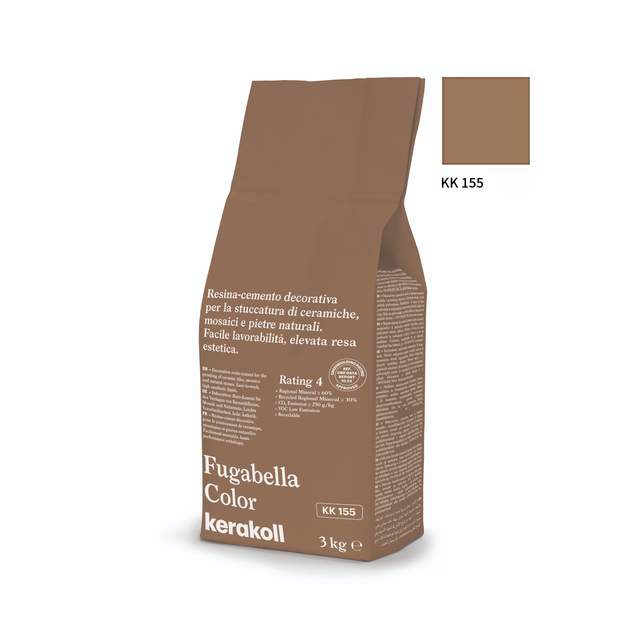 Kerakoll Fugabella Color cementfuge - 50 farver